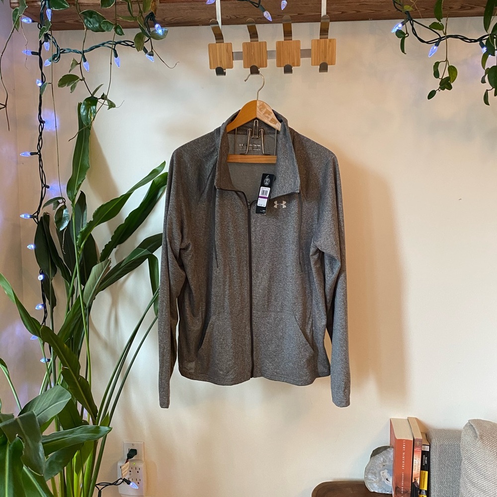 NWT Under Armor Grey Jacket - Size XXL